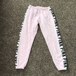 pink sweat pants